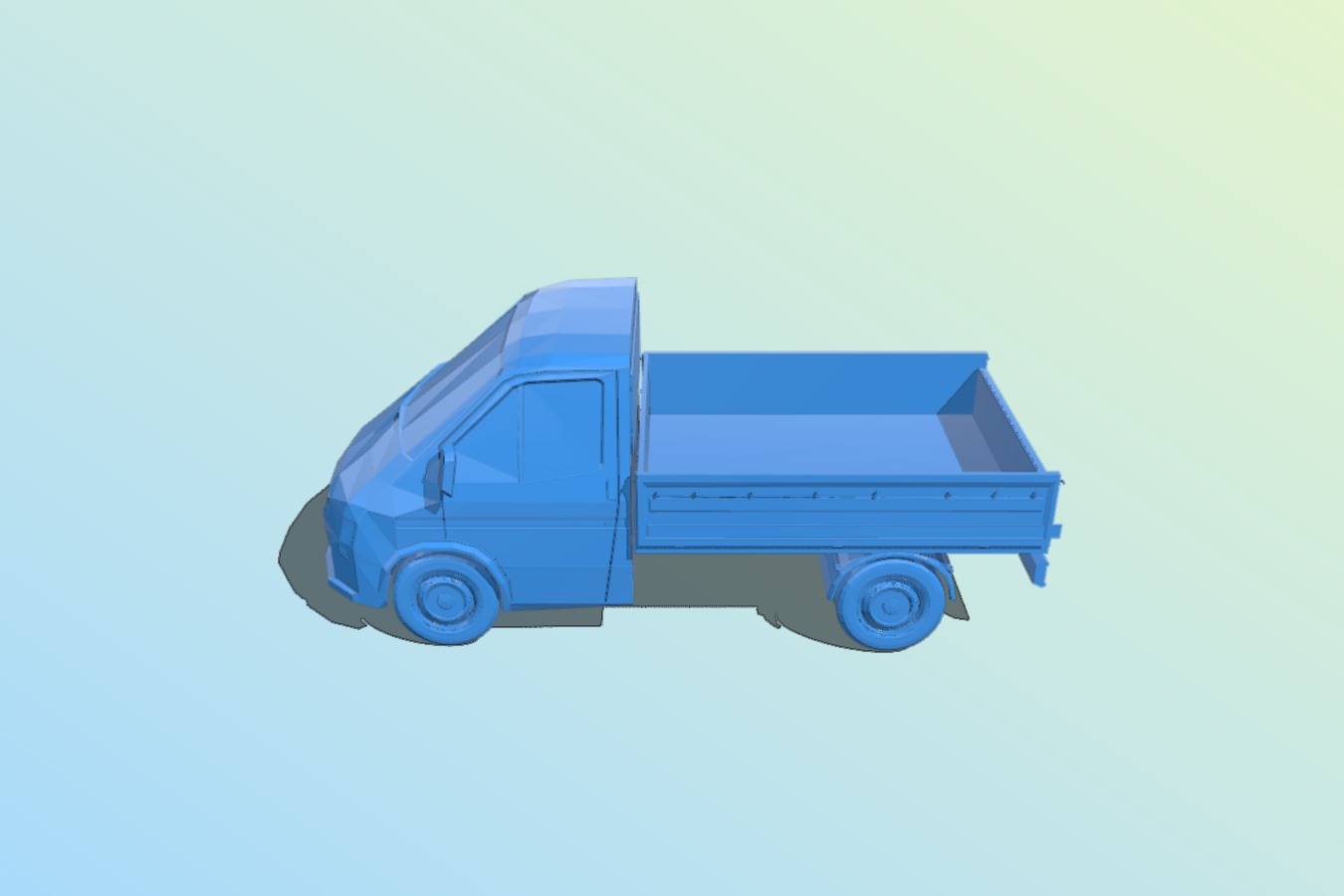 Ford Transit Pickup Truck