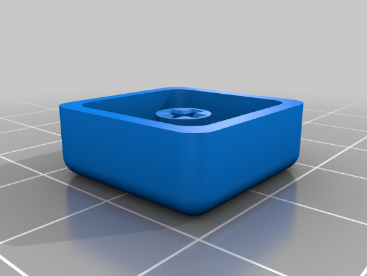 Basic Flat Keycaps | 3d print model