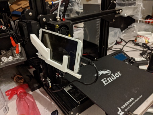 Ender phone webcam gantry mount | 3d print model