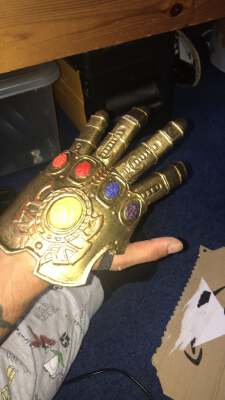 Infinity Gauntlet articulated fingers for glove | 3d print model