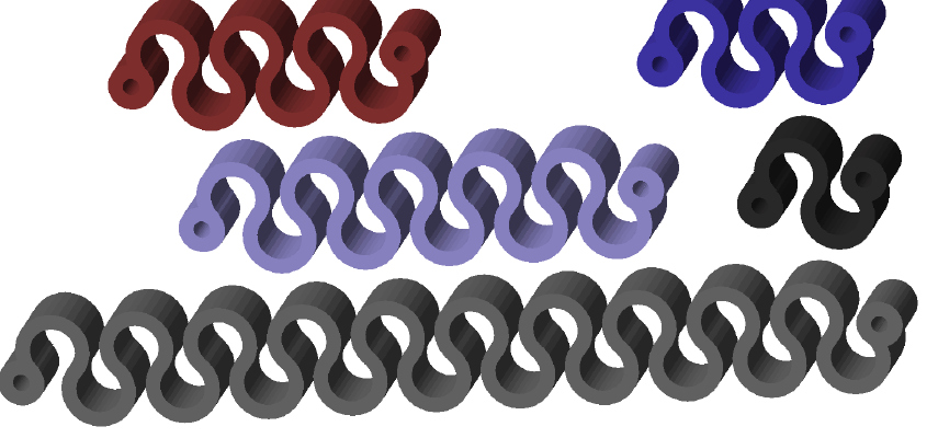 Vibration absorbing mounts | 3d print model