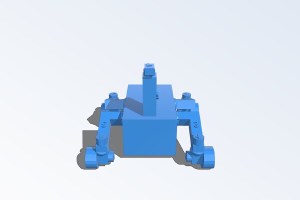 Prototype Mars Rover | 3d print model