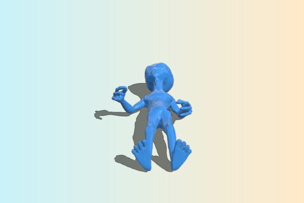 Grey Alien | 3d print model