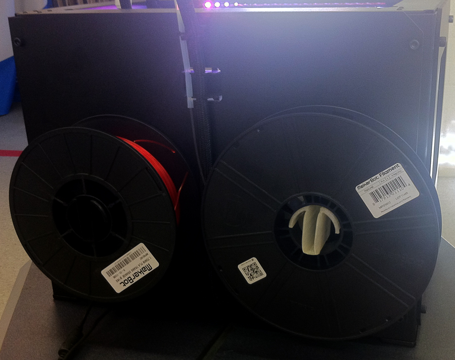 Spool holder: Large Filament for Replicator 2