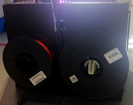 Spool holder: Large Filament for Replicator 2 | 3d print model