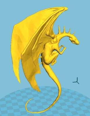 Dragon-Alpha (full body) | 3d print model