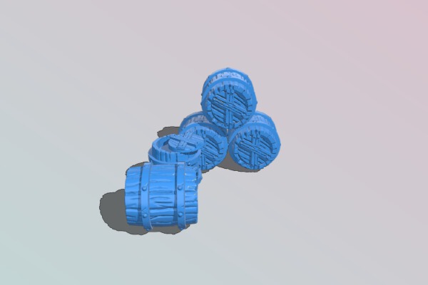 Barrels | 3d print model