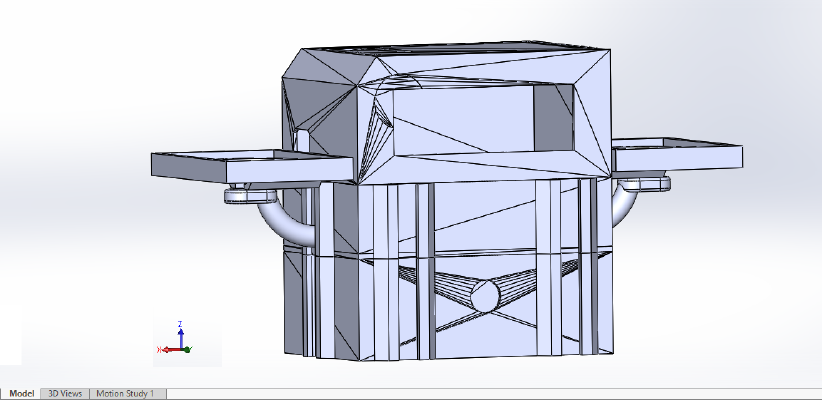Chip-E Serving Arms | 3d print model