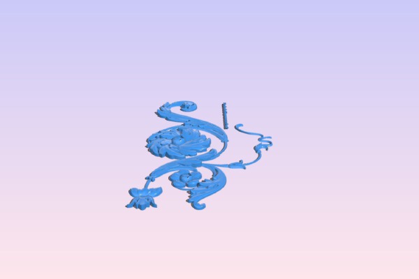 Pattern decor design | 3d print model