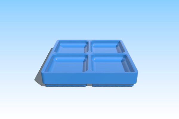 Shallow Gridfinity Parts Tray | 3d print model