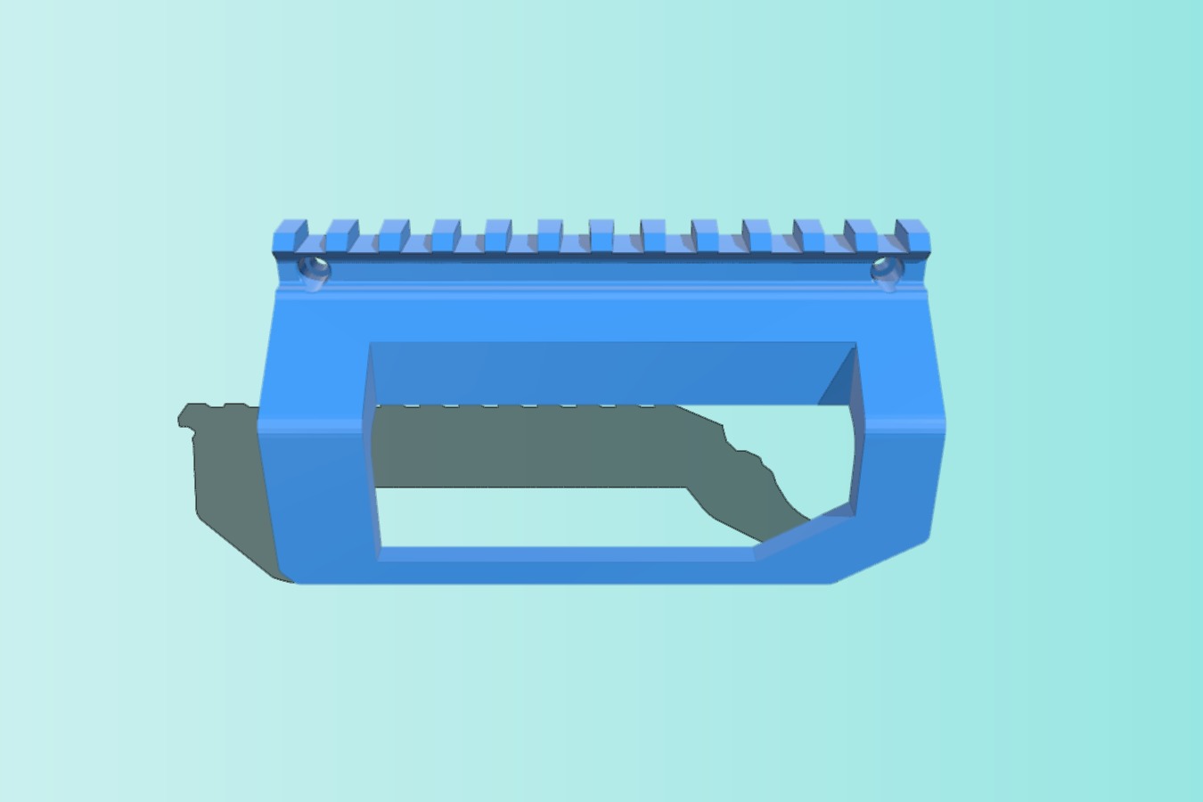 xZEUS 2 - Stencil Rail Riser
