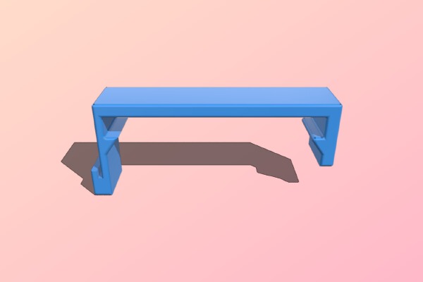 80mm Cubicle partition Whiteboard Hanger bracket | 3d print model