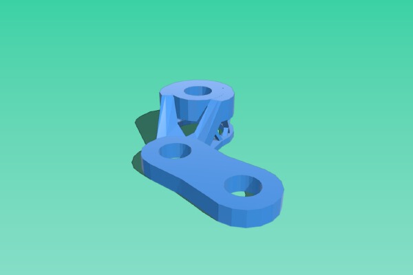 KK2 Mounting Brackets for Quadcopter_F450 KK2.1 Case | 3d print model