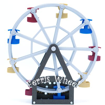 Pneumatic Ferris Wheel | 3d print model