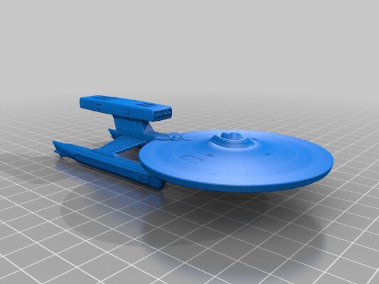 Star Trek Abbe class, USS Pratchett 1:2000 | 3d print model