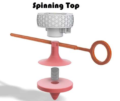 Spinning Top | 3d print model