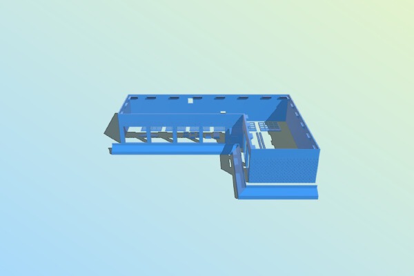 Service Center Remix - N scale (1:160) | 3d print model