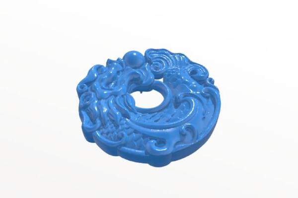 镂空龙鱼 | 3d print model