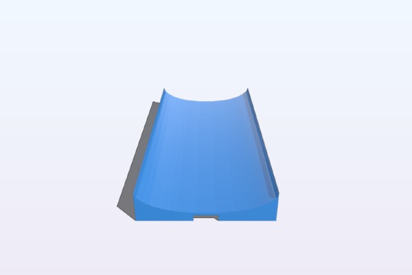 Marble race - 01.Simple track | 3d print model