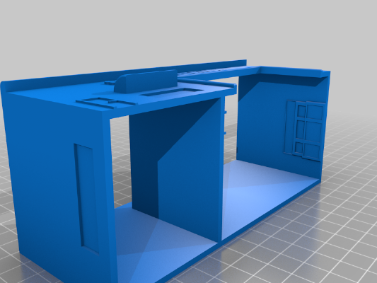 1:64 Service Station Playset | 3d print model