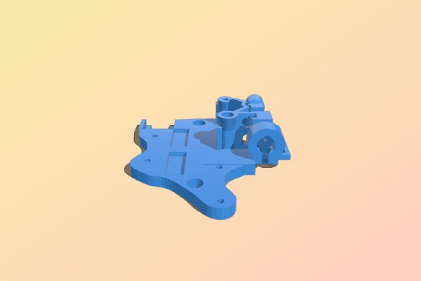 Smartrap-plate-base-with-airtripper-BSP | 3d print model