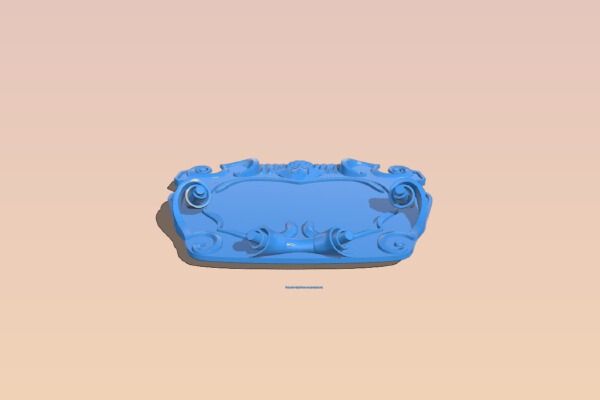 Table number of rooms | 3d print model