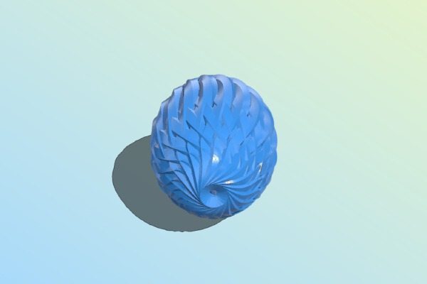 Hollow carved Egg | 3d print model