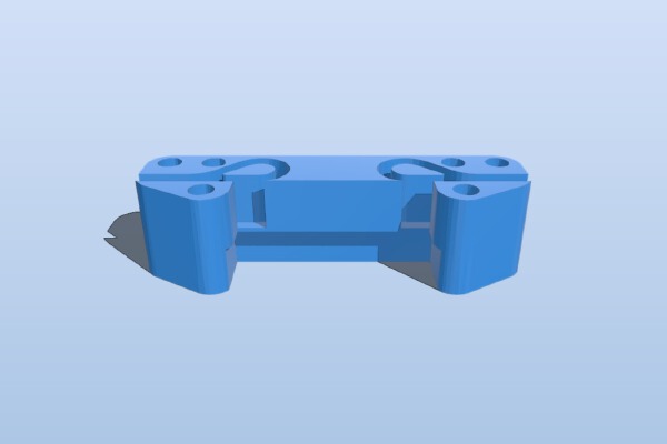 Prusa i3 x axis belt holder remix for Anet A8 | 3d print model