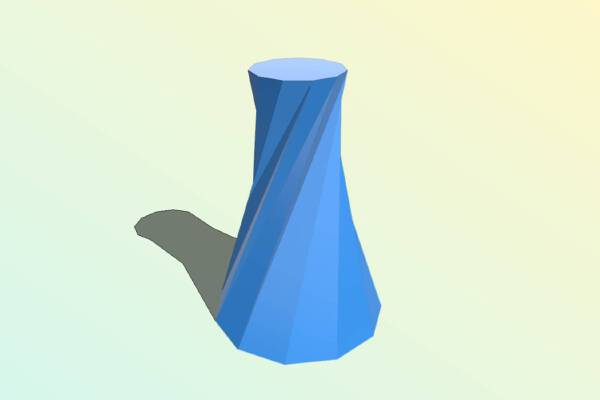 Hendecagon Vase | 3d print model