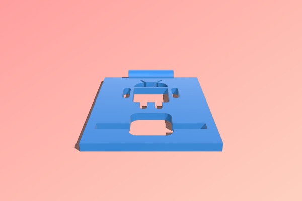 support telephone pliable | 3d print model