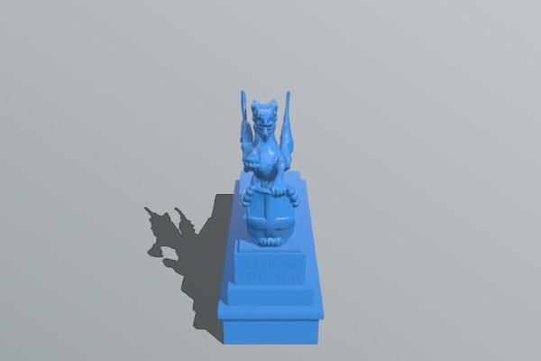 City of London dragon, London | 3d print model