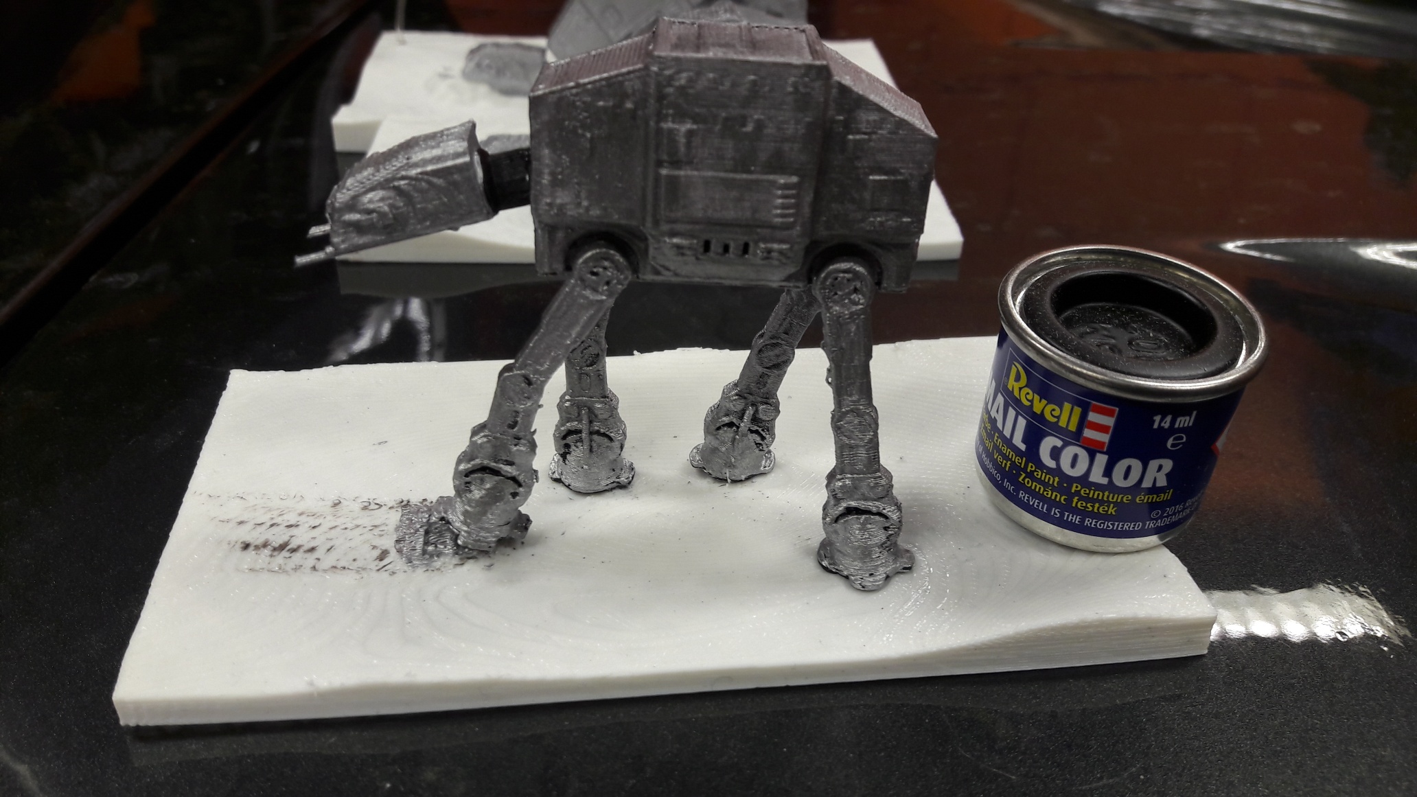 Bad day for a snowspeeder at Hoth