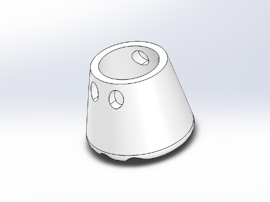 Ghost Desktop Holder | 3d print model