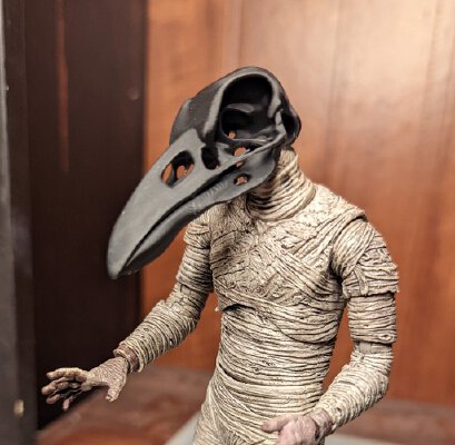 Khonshu Raven Skull for Neca Mummy | 3d print model