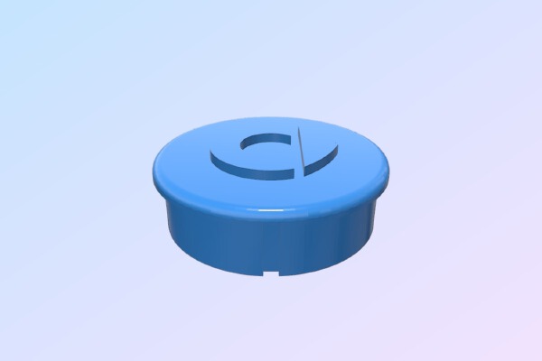 Smart Car Engine Cradle Tube Cap | 3d print model