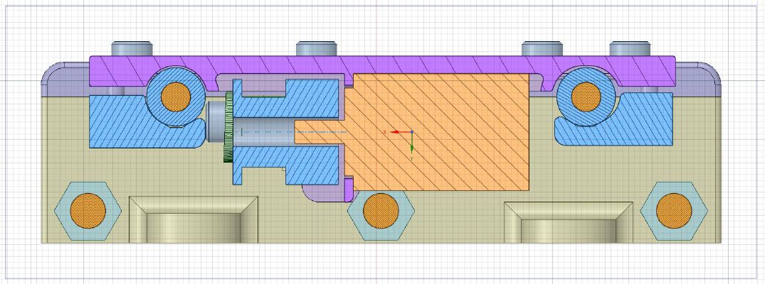 Linear slider model.A | 3d print model