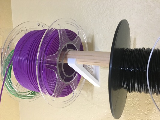 Filament rod brackets. | 3d print model