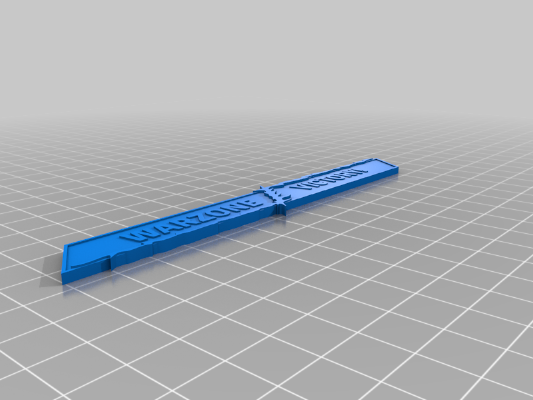 COD Warzone Victory Logo | 3d print model