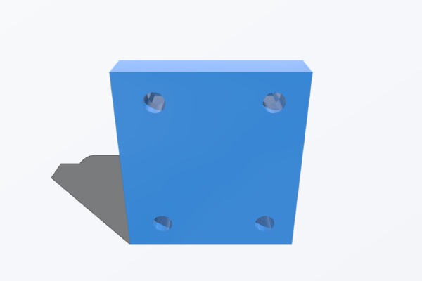 anycubic i3 mega linear bearing holder | 3d print model