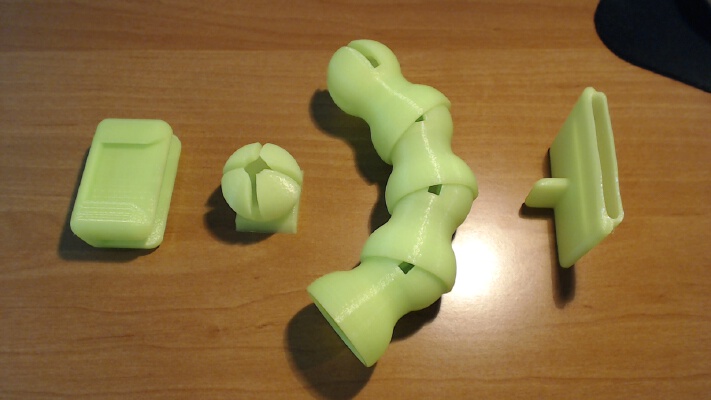 Logitech C920 Mounting Arm For Rostock MAX | 3d print model