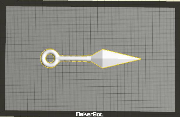 Ninja Kunai | 3d print model
