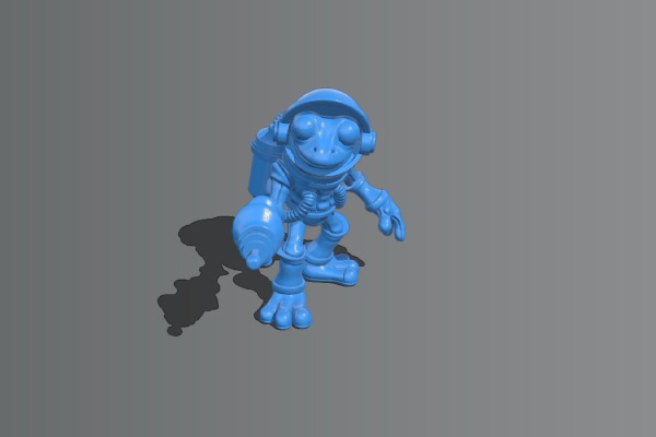 Space frog | 3d print model