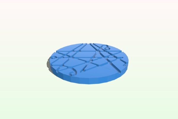 Miniature Base | 3d print model
