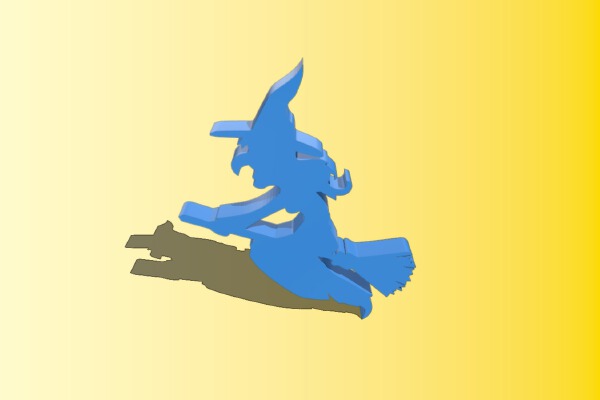 Halloween witch | 3d print model
