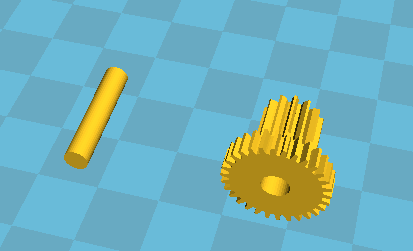 Kawasaki ZX-6R 2005 servo gear