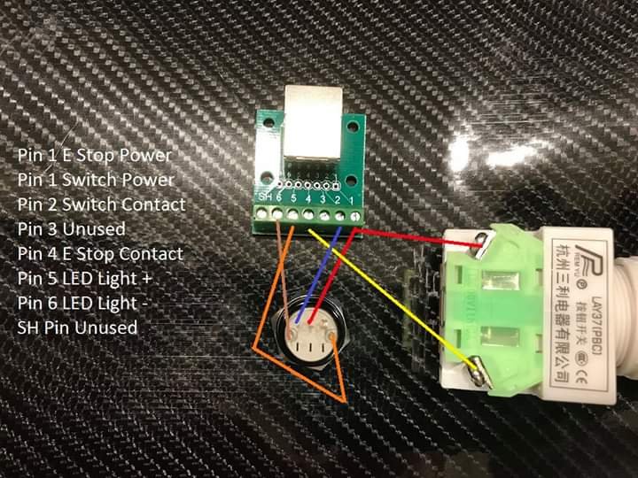 Fanatec DD Notstop