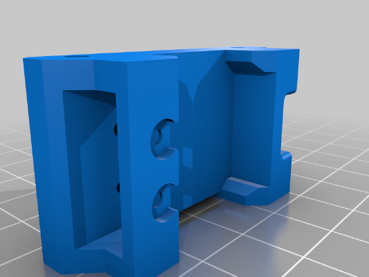 chimera+ watercooled mount | 3d print model