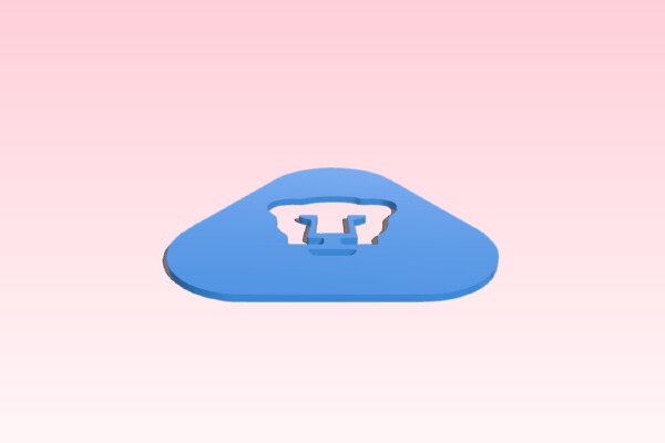 Liga MX - Pumas - easy print | 3d print model
