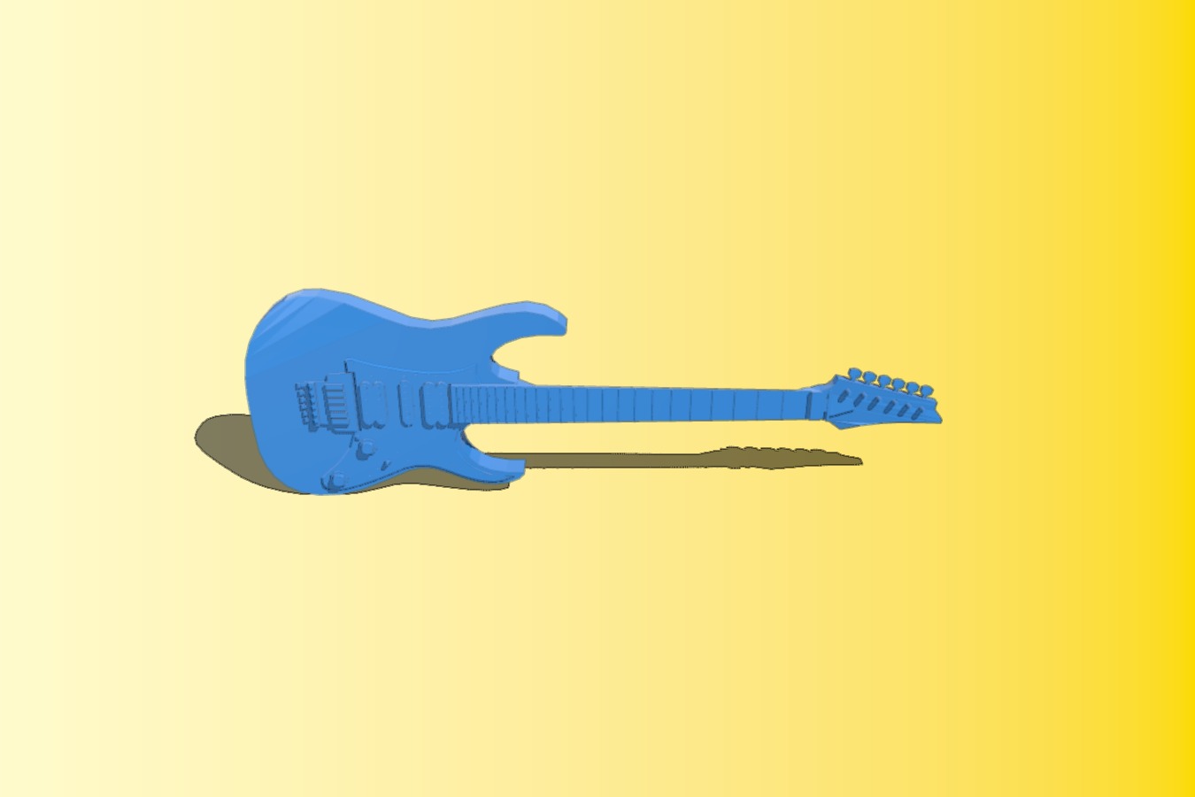 Ibanez RG Type Guitar Model [WIP]