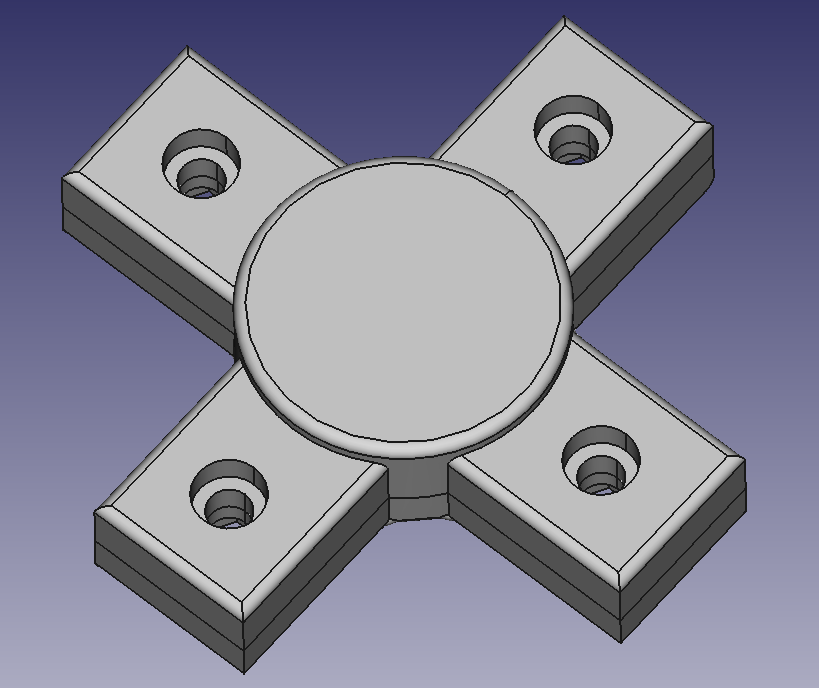 3D printed handles for M6 screws (for a CNC machine)
